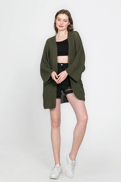 Shop Arc Bat Sleeve Seasonal Cardigan