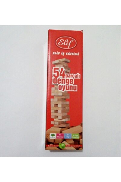 Elif İş Eğitimi لعبة التوازن 54 قطعة جينجا