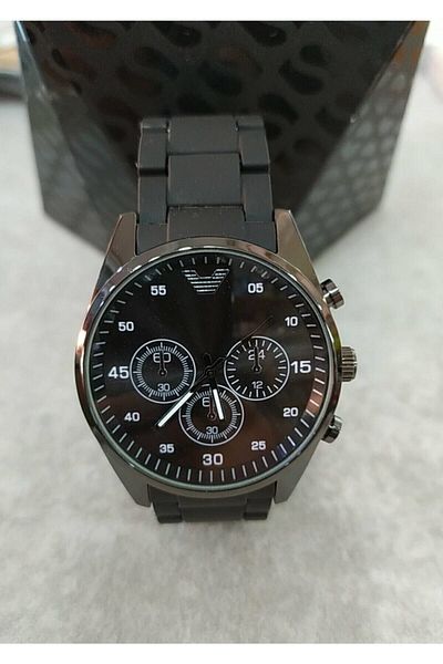 Spectrum Men's Wristwatch (Armani Model Black)