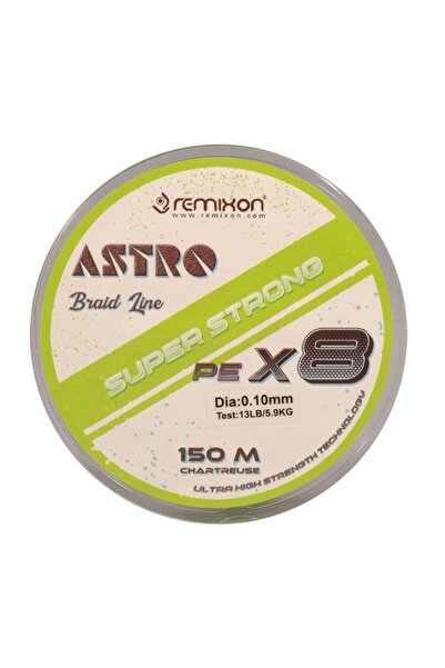 REMIXON Astro 8x 150m Chartreuse Ip Misina 0.13mm