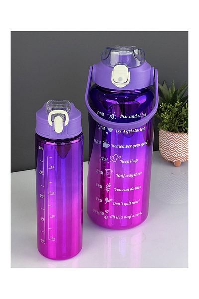 AROW Lux Motivation Flask 2 Li Purple-Lilac