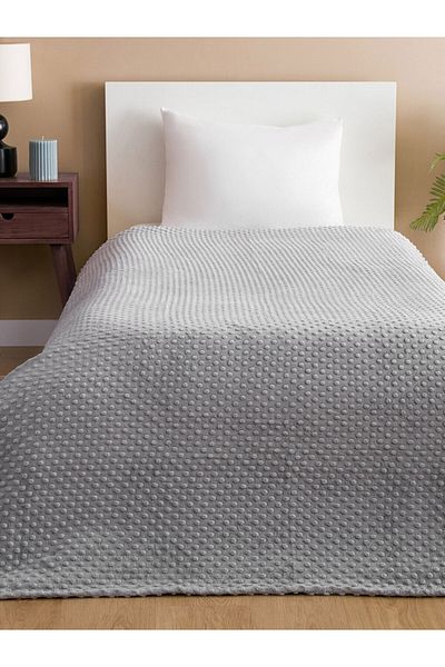 LC Waikiki LCW HOME Self Patterned Wellsoft Single Blanket W3CY57Z8
