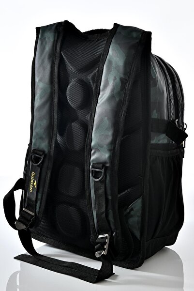 Relaxion Σχολικό σακίδιο πλάτης Camouflage Patterned Original 2235 Γκρι