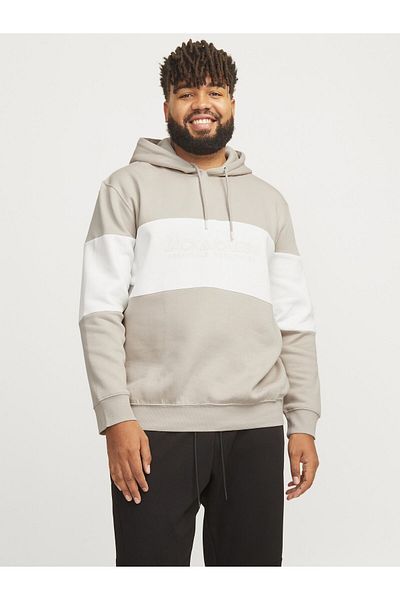 Jack & Jones Plus Kapuzenpullover Plus Logo Kapuzenpullover