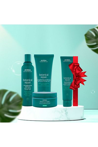 Aveda Botanical Repair Set of 3 + Botanical Repair Leave In Treatment 100ml Gift