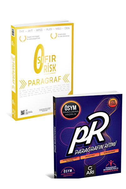 Üç Dört Beş Yayıncılık PARAGRAF SIFIR RİSK+PARAGRAFIN RİTMİ
