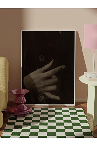 Postifull Vintage Painting Set, 3Pcs White Frame and Poster - Bedroom, Kitchen, Living Room Wall Decoration