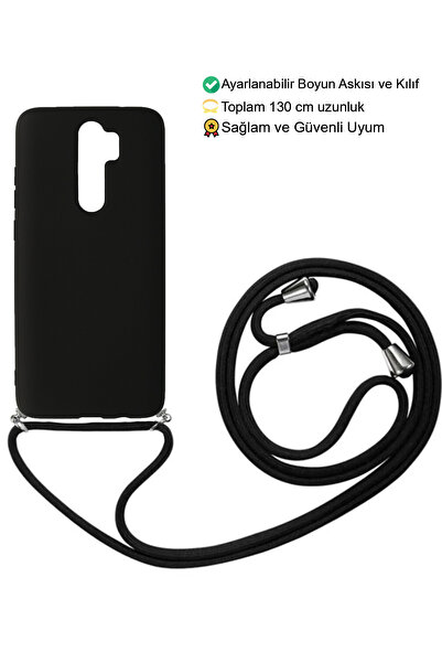 emybox Xiaomi Redmi Note 8 Pro Telefon Kılıfı - Boyun Askılı Lansman İçi Kadi...