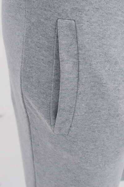 DYNAMO Чоловічий сірий еластичний пояс з кишенями на поясі сорт Бермуди