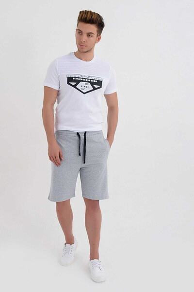 DYNAMO Чоловічий сірий еластичний пояс з кишенями на поясі сорт Бермуди