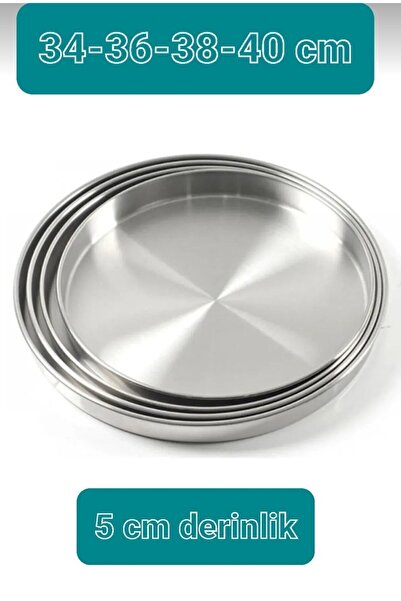 Yıldız çelik Alüminyum Baklava Börek Tepsisi 34-36-38-40 Cm
