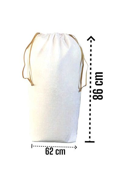 Balkan Room XLarge 86x62 cm Λευκό κορδόνι περίσφιξης - Τσάντα μεταφοράς και τσάντα αποθήκευσης μαξιλαριού Comforter