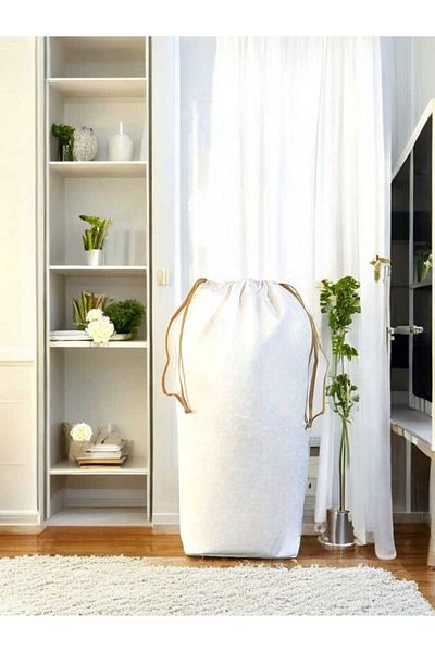 Balkan Room XLarge 86x62 cm Λευκό κορδόνι περίσφιξης - Τσάντα μεταφοράς και τσάντα αποθήκευσης μαξιλαριού Comforter