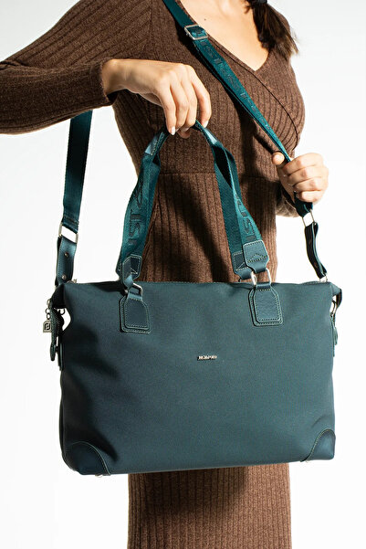 Just Polo Kadın El ve Omuz Top Çantası Büyük Valiz Boy MH6011MH