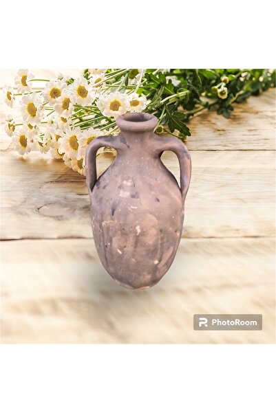 egesaksı Çift saplı tombul rustik testi