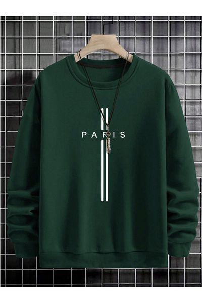 LA GULER Φούτερ Paris Printed Unisex Oversize - Crew Neck