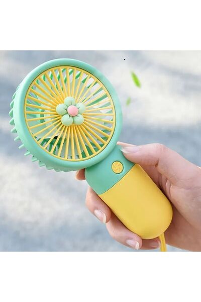 Aksesuar Taşınabilir El Fanı, USB Şarj Edilebilir Fan