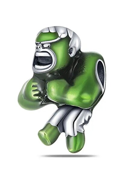 Genel Markalar Hulk Charm | Gümüş Kaplama
