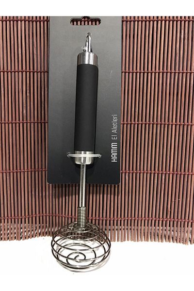 FERHAT ATEŞ Black Silicone Handle Metal Ball Beater