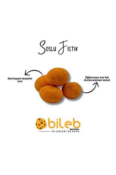 bileb serinhisar bi leblebi'de bana Soslu Fıstık 400 gr & Cips Fıstık