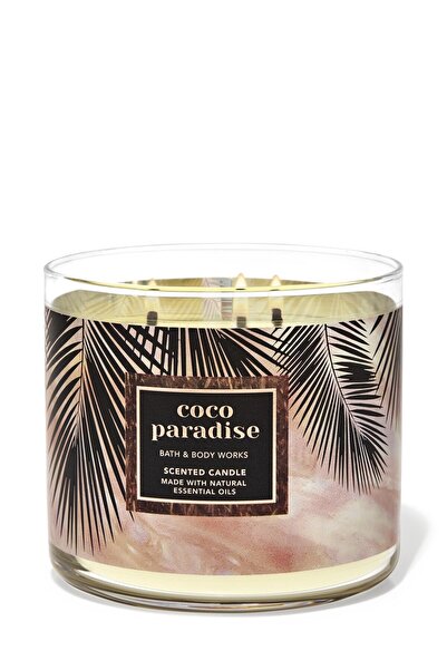 Bath & Body Works Coco Paradise Büyük Mum 411 G