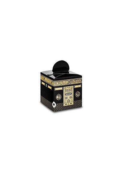 luxurianthome 20 Adet Kabe Desenli Altın Yaldızlı Mevlüt Şekeri Kutusu Hac Um...