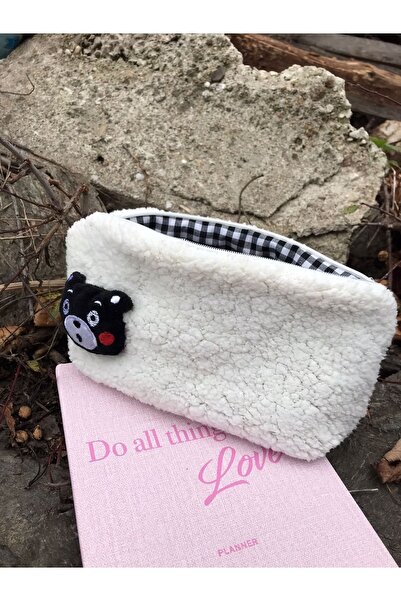 sumicorn Drăguț, din pluș, lavabil, cu fermoar, căptușit cu pânză, suport pen...