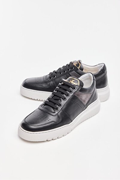 derinet Hakiki Deri Comfort Erkek Sneaker