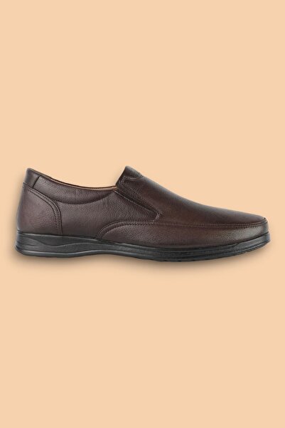 ERN SHOES Kışlık Erkek Hakiki Deri Tam Ortopedik Kauçuk Tabanlı Erkek Ayakkabı