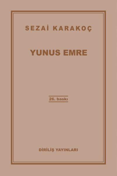 Genel Markalar Yunus Emre  Sezai Karakoç