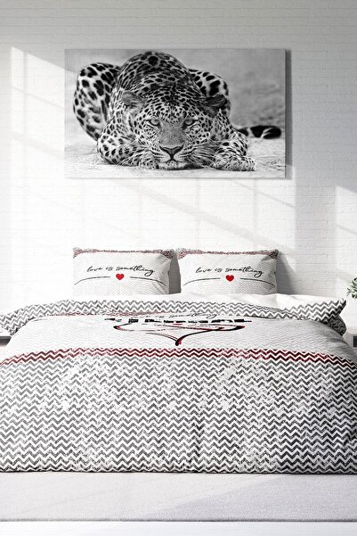 PerlaSera 3D Спеціальний дизайн постільної білизни - двоспальне, щільне бавовняне сатене, Eternal