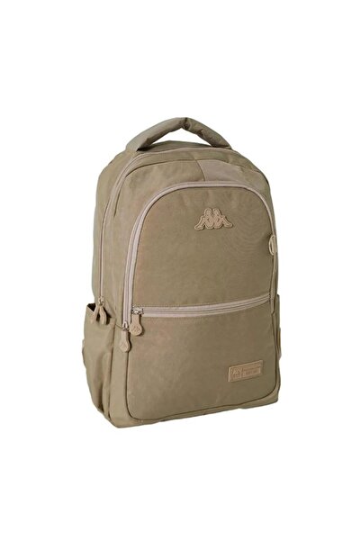 Kappa Sırt Çantası, Üç Bölmeli, Bej