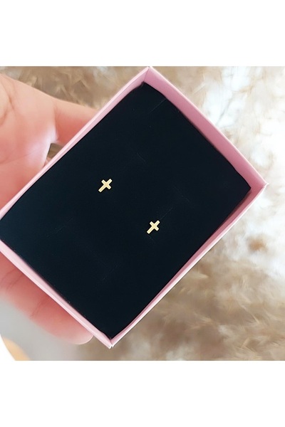 Atölye Eliz 316L Cerrahi Çelik Pim Kapama Hac Küpe