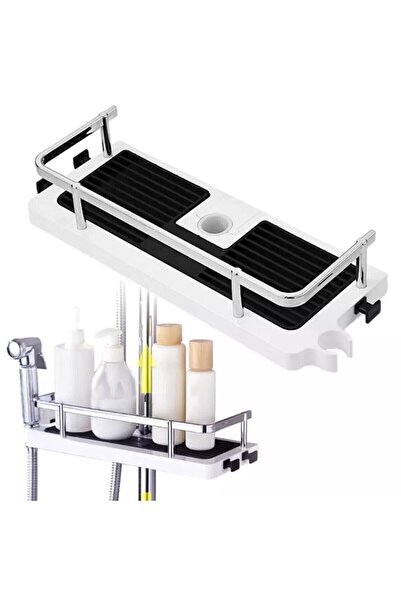 PAZAROLAY Luxury Bathroom Shelf Shampoo Shower Organizer