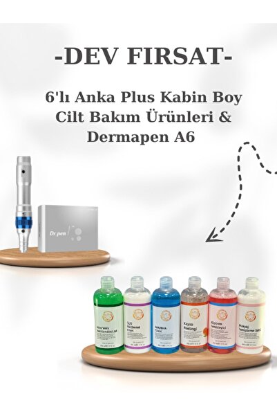anka lazer Anka Plus Kabin Boy(500ML) Cilt Bakım Ürünleri & Dermapen A6