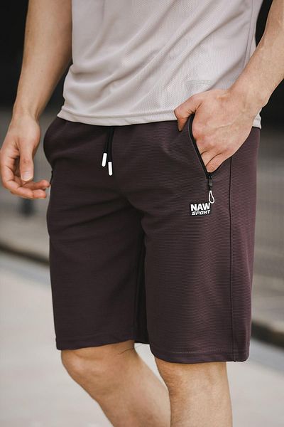 Oksit Ανδρικό σορτς βερμούδας Rika Ottoman Woven Slim Fit Lycra
