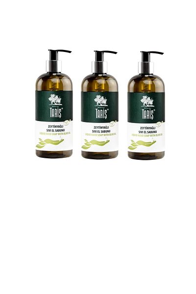 Tariş Olive Oil Liquid Hand Soap 400ml X 3 Pieces