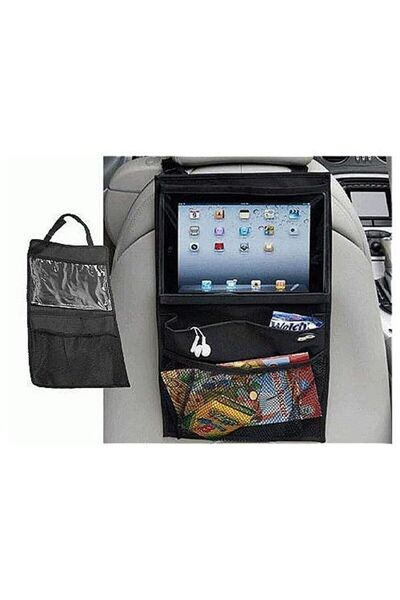 Ankaflex Koltuk Arkası Organizer Düzenleyici Tablet Tutucu Gazetelik Taksi Ar...