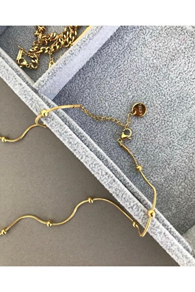 Elanor Accessories Topçuk Dorika Çelik Kolye