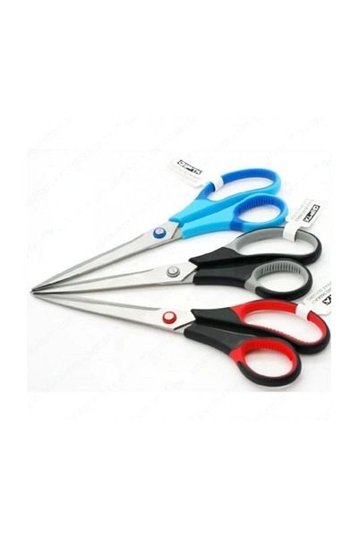 Gıpta Office Type Scissors - 8” 3 Color Mix