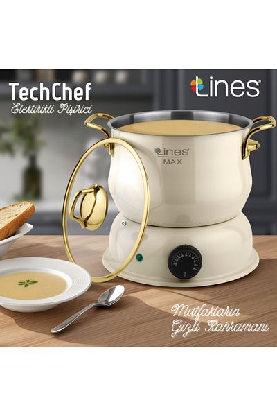 Lines TechChef Multifunctional Electric Cooker - 10 Liters