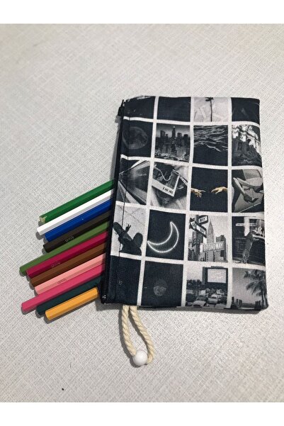 owl bag Платнен калъф/портфейл с готически и фееричен колаж