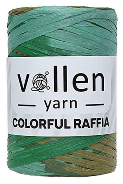 vollen yarn Premium πολύχρωμο σχοινί Raffia, Σχοινί από ψάθινο χαρτί, Φυσικό σχοινί Raffia, Σχοινί τσάντας, Σχοινί Supla, Σχοινί καπέλου και οργάνων