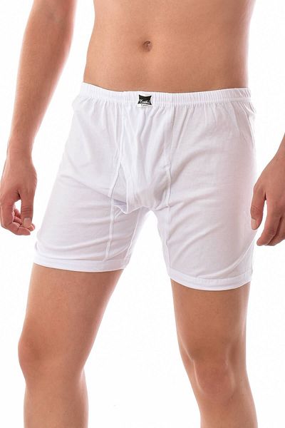 Tutku Ανδρικό Λευκό 6 τεμάχια Passion Long Boxer 0110