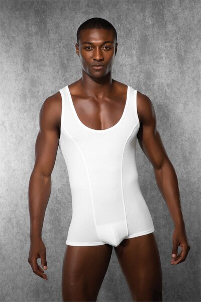 Doreanse Erkek Modal Çıtçıtlı Geniş Yaka Normal Paça Body 5002