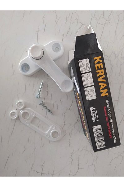 Kervan Metal Button Safety Lock