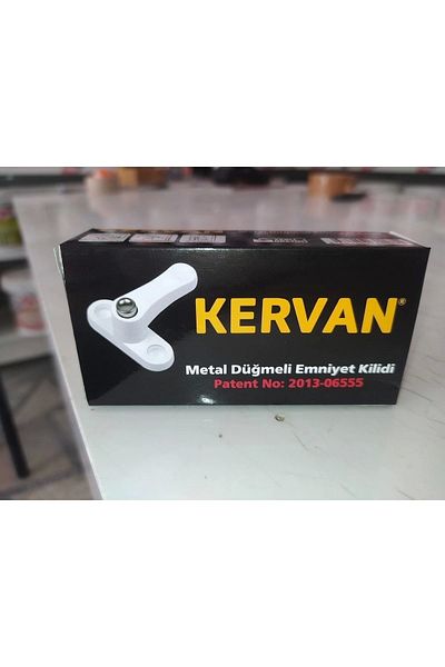 Kervan Metal Button Safety Lock