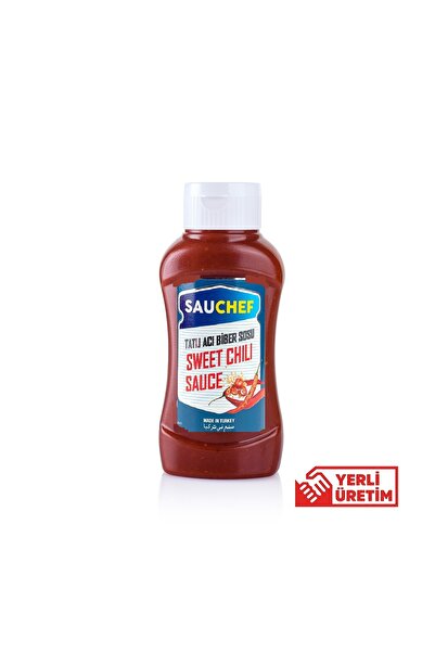 SAUCHEF Sweet Chili Sos 570 Gr Pet Şişe Yemeklik Sos