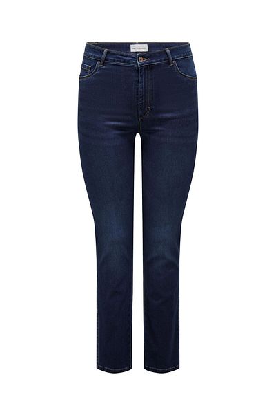 Only Carmakoma Düz kesim Jeans Caraugusta Hohe Taille Gerade geschnittene Jeans