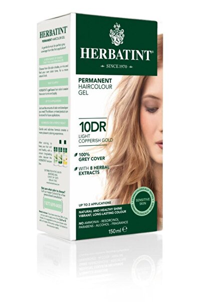 Herbatint 10dr Light Copperish Gold (AÇIK BAKIR SARISI) 150 ml Bitkisel Saç Boyası